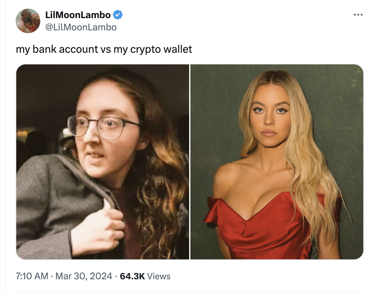 Meme tagged crypto, meme